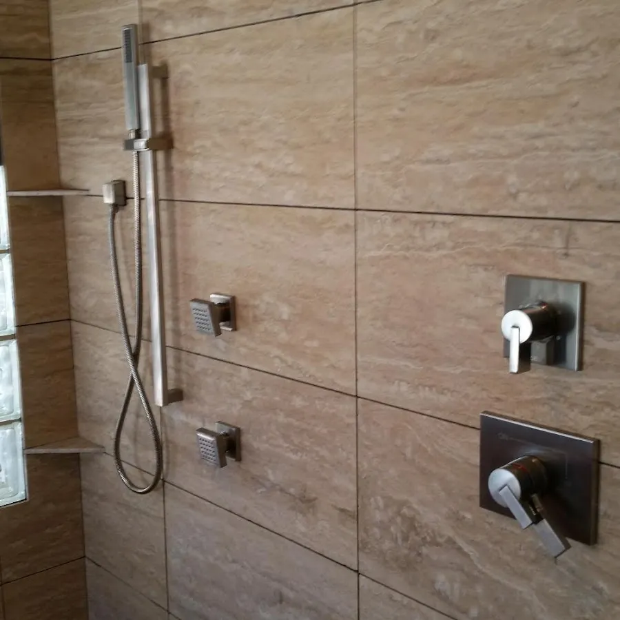 Shower fixture installation for Water Heater Replacement in River Road